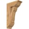 Ekena Millwork Olympic Traditional Smooth Bracket w/ Offset Brace, Western Red Cedar, 7 1/2"W x 18"D x 30"H BKT0806X18X30OLY01SWR - alternate 1